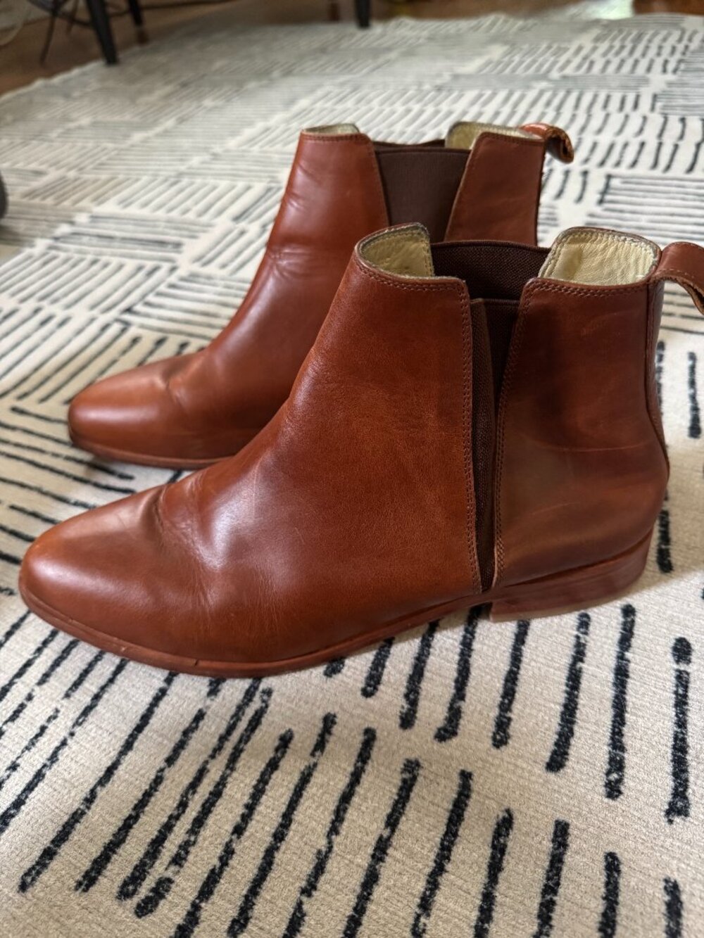 Nisolo Brown Flat Chelsea Boot